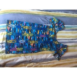 Blue body con dress!